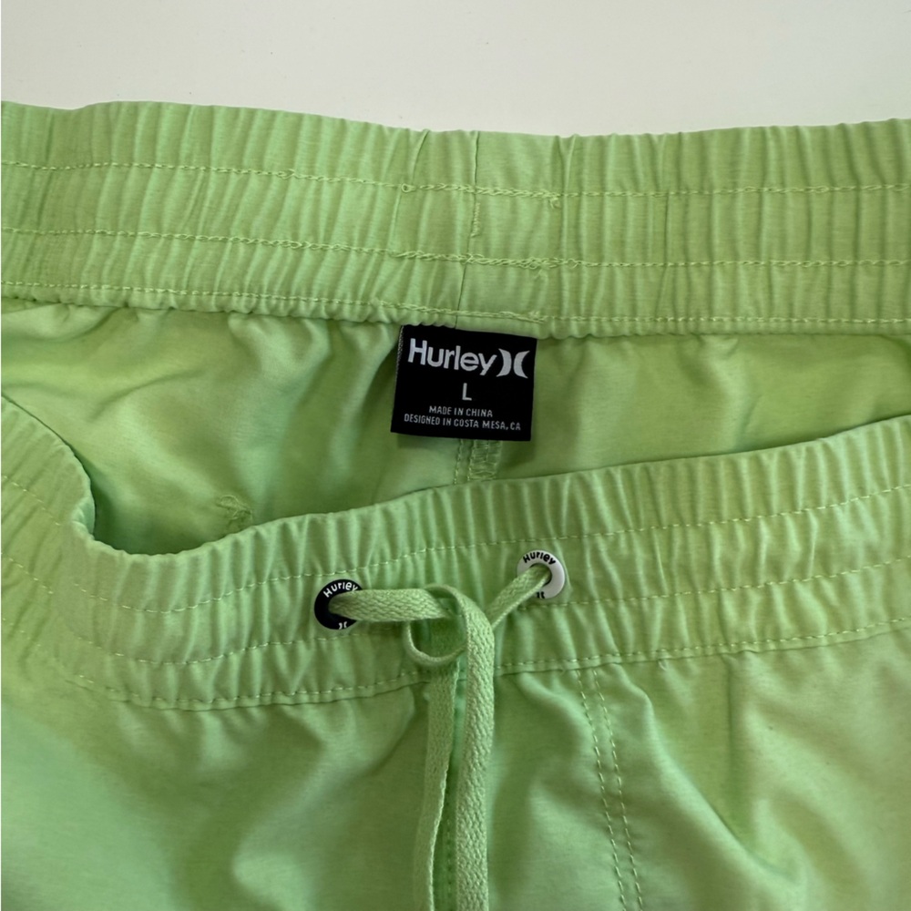 Light Green Board Shorts - Picture 2 of 3